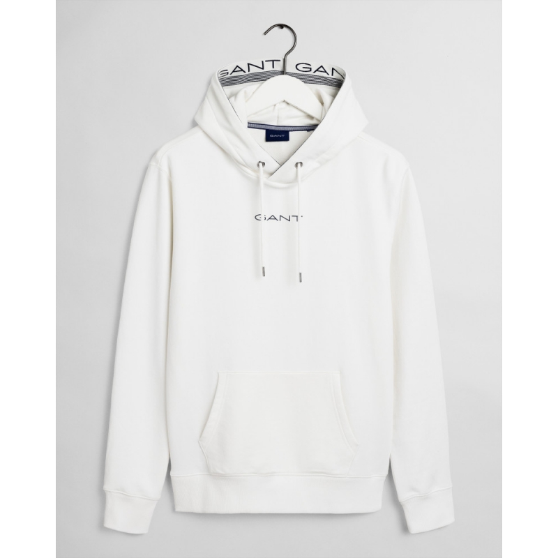 Sudadera Gant con capucha para Hombre blanca - Esports Martin