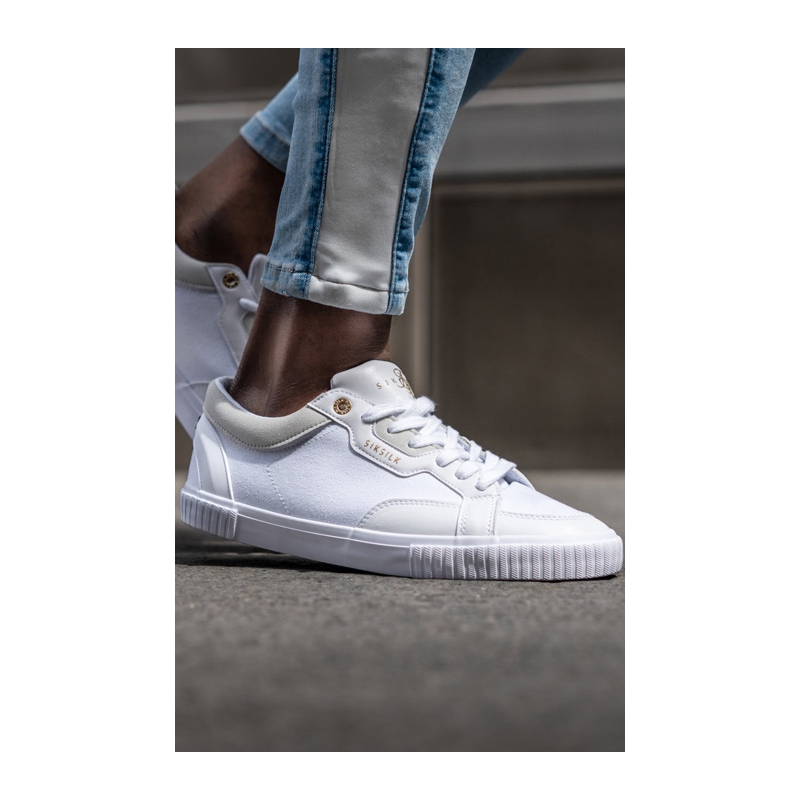 Zapatillas Siksilk Blancas y Doradas - Esports Martin